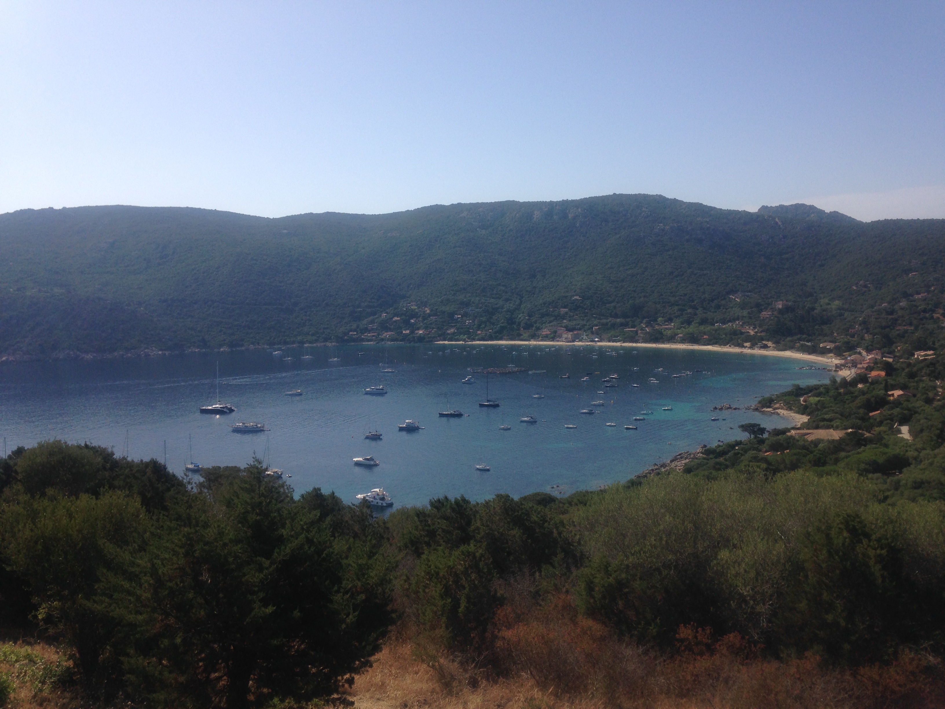 le mouillage de Campomoro